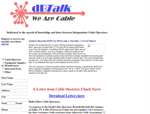 Tablet Screenshot of dbtalk.com